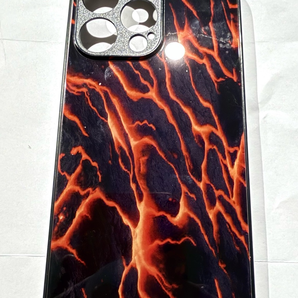 Custom Lava Design Phone Case for iPhone 16 Pro Max